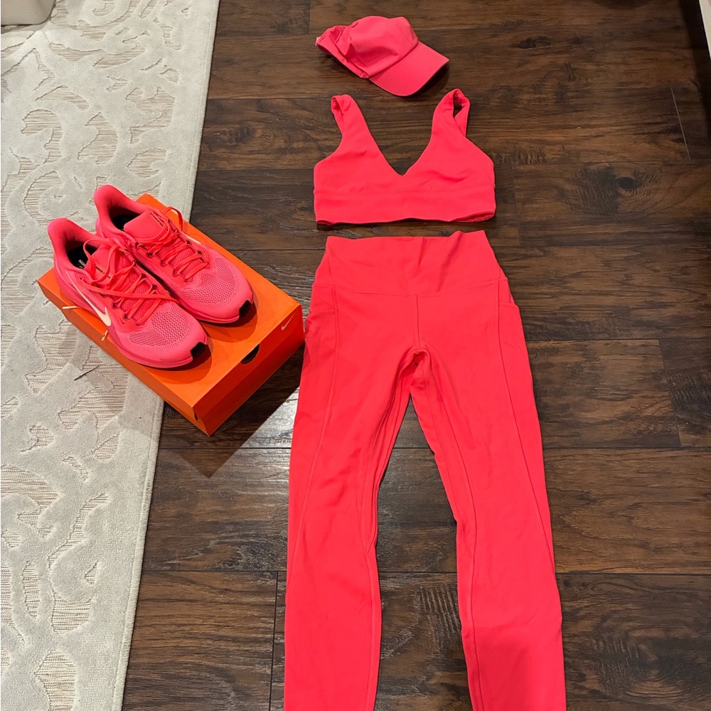 Lululemon/Nike Lipgloss entire outfit packaged at discounted price.